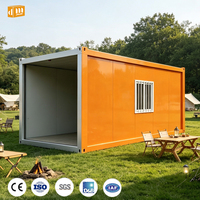 Maison préfabriquée modulaire en kit, isolée thermiquement, pour bureau, dortoir, salle de classe, clinique, entrepôt