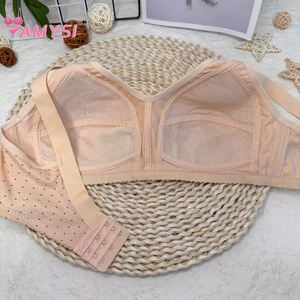 4040 # reggiseno in cotone traspirante di alta qualità senza filo piccolo punto grande tazza piena per donna reggiseno taglie forti - Product Image 6