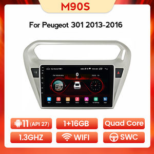 8 + 128G Android 11 IPS DSP API 30 Voiture Vidéo Pour Peugeot 301 <span class=keywords><strong>Citroen</strong></span> Elysee 2014 - 2016 <span class=keywords><strong>RDS</strong></span> AM FM de voiture système multimédia 4G LTE BT - Product Image 6
