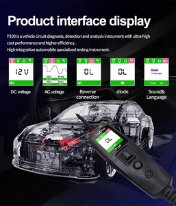 Multímetro Digital Mini Inteligente con Medición Automática y Detección de Voltaje sin Contacto, Voltímetro AC/DC, Resistencia y Continuidad - Product Image 2