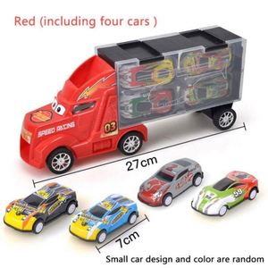 Camion de transport en plastique ABS Toysrunner (rouge/bleu/jaune/noir) pour figurines de sauvetage/urbaines/de construction - Product Image 4