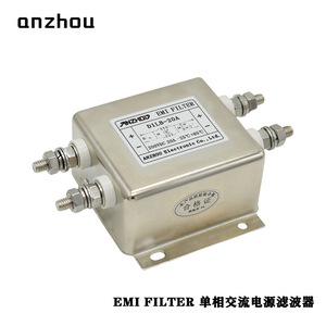 Filtre EMI Anzhou D1LB-20A 200VDC 20A Filtre de puissance monophasé AC - Product Image 1