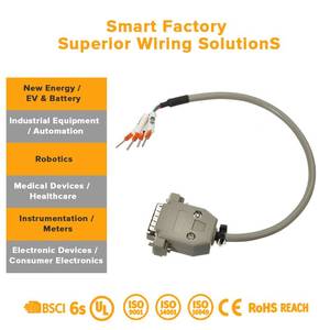 Cables de Silicona de Alta Flexibilidad para Robots, Cables Impresos de PTFE/PBT para Control de Actuadores, Sensores y Visiones Computarizadas - Product Image 3