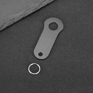 Yunnique – plaque de montage en acier inoxydable, noir et argent, pour support de téléphone pour moto et scooter, design géométrique PJ003 - Product Image 3