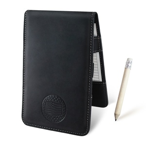 Boshiho Custom <b>Golf</b> Scorecard Holder Cover Vintage Leather <b>Golf</b> Scorecard Yardage Book Holder with Pen & Score Card - Product Image 1