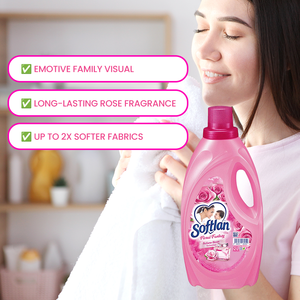 Softlan hoa tưởng tượng <span class=keywords><strong>2L</strong></span> vải làm mềm tăng mùi hương cho nhẹ nhàng hơn quần áo tươi và dễ dàng ủi thoải mái - Product Image 5