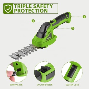 Pour VERTAK 7.2V sans fil 2-en-1 outil de jardin <span class=keywords><strong>taille</strong></span>-haie et mangeur de mauvaises herbes avec batterie au Lithium <span class=keywords><strong>Mini</strong></span> <span class=keywords><strong>taille</strong></span> - Product Image 3