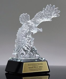 Neuankömmling Custom ized <span class=keywords><strong>Crystal</strong></span> <span class=keywords><strong>Award</strong></span> Farb bedruckte <span class=keywords><strong>Crystal</strong></span> Trophy <span class=keywords><strong>Crystal</strong></span> Eagle-Trophäe
