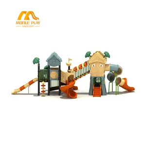 Hot Sale Outdoor Playground Arboretum Theme Playground Slides Equipment For Preschool Kids