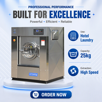 Laveuse-essoreuse professionnelle pour hôtels, hôpitaux, blanchisseries commerciales et services de blanchisserie