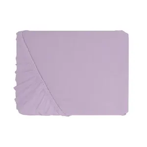 Sábana de punto suave para cuna, 100% algodón, tamaño estándar, Jersey, cuna, colchón, almohadilla para guardería, funda de cama de bebé