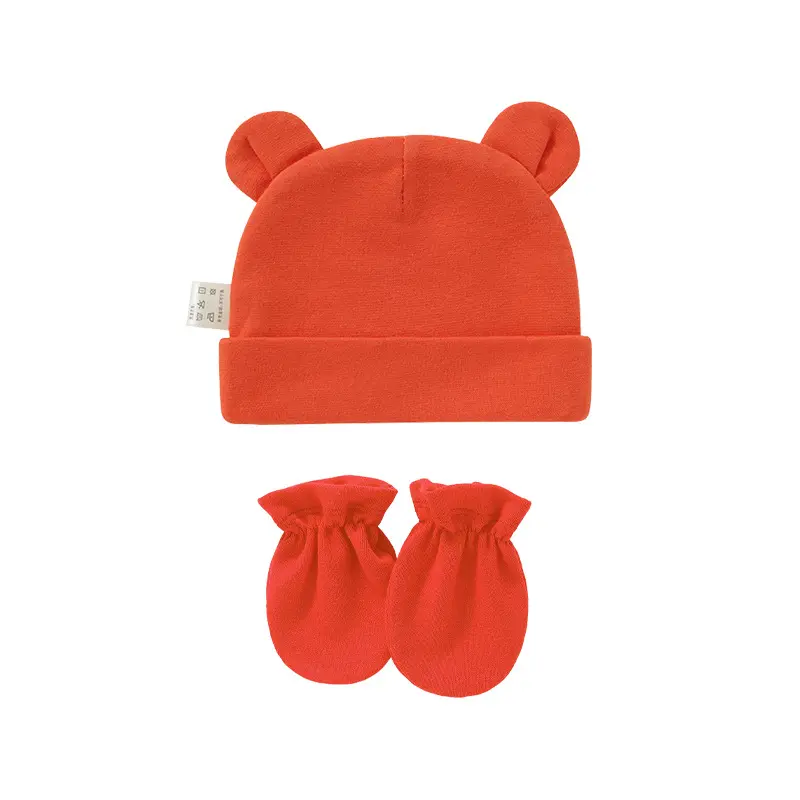Newborn Baby Hat Bear Ears Infant Caps Baby Boys Girls Toddler Hats Infant Beanie Caps for 0-3 month