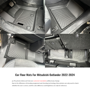 จีนโรงงาน3D สภาพอากาศทั้งหมด TPE ชั้น Mats รถ Liners สำหรับ Mitsubishi Outlander <span class=keywords><strong>ASX</strong></span> - Product Image 2
