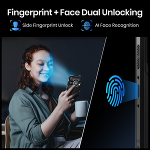 Smartphone robuste Fossibot F110 Pro 5G, étanche, grande batterie, NFC, jeu, camping, construction industrielle, meilleurs téléphones robustes - Product Image 4