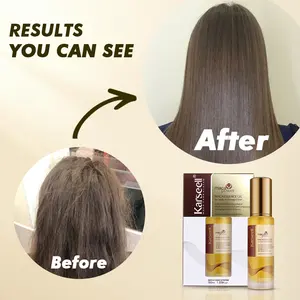 Karseell Maca Essence Oil Répare les cheveux abîmés Huile capillaire nourrissante et brillante 50ML