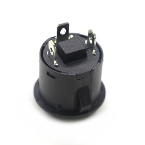 16 Mét Push Button Chuyển 5Pins Vòng Loại Bạc Liên Hệ Momentary & Tự Khóa 1NO1NC 5V 12V 24V 220V Thiết Lập Lại Với Đèn Led - Product Image 5