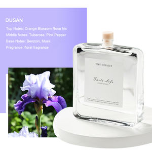 Juego de regalo de <span class=keywords><strong>perfume</strong></span> difusor de caña para decoración del hogar de 120ml de lujo personalizado al por mayor para mujer incluye caja de regalo - Product Image 5