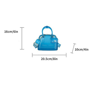 <span class=keywords><strong>Sac</strong></span> à main transparent en gelée tendance pour femme, texture élégante, <span class=keywords><strong>sac</strong></span> bandoulière - Product Image 2