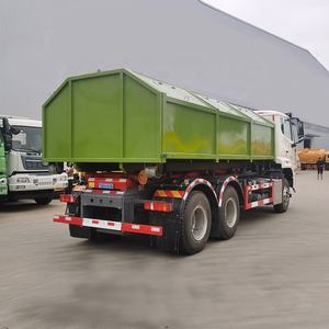 รถขนขยะ Sinotruck HOWO 25ตันรถขนขยะแบบมีตะขอเกี่ยว6x4 - Product Image 6