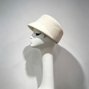 Sombrero de Pescador Plano de Fieltro de Lana de Lujo Estilo Francés Otoño Invierno 2026 para Mujer - Product Image 2