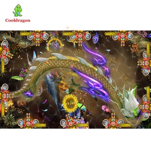 크레이지 샤크 콩푸 판다 아케이드 스킬 피싱 게임기 피싱 헌터 슈팅 피쉬 게임 보드 - Product Image 1