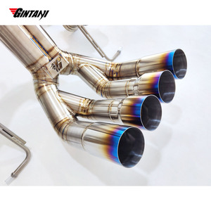 Gintani 2011 + สำหรับ lambLamborghini <span class=keywords><strong>Aventador</strong></span> LP700-<span class=keywords><strong>4</strong></span>ท่อไอเสียวาล์วไทเทเนียมเต็มรูปแบบ6.5L อุปกรณ์เสริมเครื่องยนต์ V12 - Product Image 5