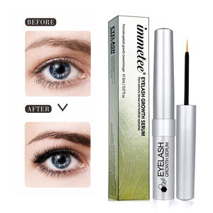 Sérum de croissance des cils à marque privée aux extraits végétaux pour des cils plus longs, plus fournis et plus épais – Traitement végétalien et biologique pour stimuler la croissance des cils - Product Image 1