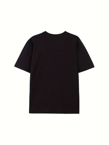 T-shirt casual unisex in <span class=keywords><strong>cotone</strong></span> con citazione ispiratrice - Collo rotondo, manica corta, vestibilità regolare, design con stampa digitale, tessuto assorbente - Product Image 2