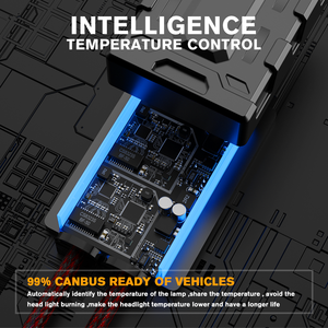 Rcj 150W công suất cao Led Đèn Pha gt150 16500lm H1 H7 <span class=keywords><strong>H4</strong></span> H11 H13 9005 9006 6500K nhôm xe đèn pha Điều kiện Mới - Product Image 5