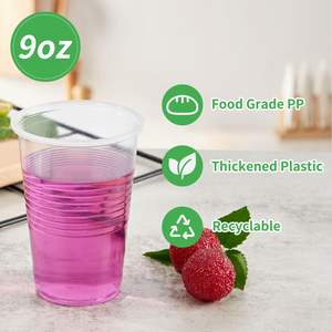 Vente en gros de gobelets jetables en plastique pour fête d'Halloween avec couvercle en PP pour <span class=keywords><strong>vodka</strong></span> et eau minérale Vaso personnalisé - Product Image 5