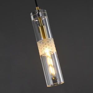 Pour MEEROSEE Simple Creative Art Déco En Laiton LED <span class=keywords><strong>Suspension</strong></span> <span class=keywords><strong>Luminaire</strong></span> 400k6055 Tête Unique Petit Lustre pour Bureau À Domicile - Product Image 5