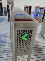 Fonction de comptage d'alarme d'intrusion illégale de soutien Sécurité Moteur DC24V Contrôle d'accès pour piétons Tourniquet automatique Barrière pivotante