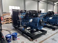 Weichai générateur de gaz naturel de type silencieux 500KW refroidi à l'eau 50/60Hz 95% efficacité puissance continue 12M26D605E300NG 24/7