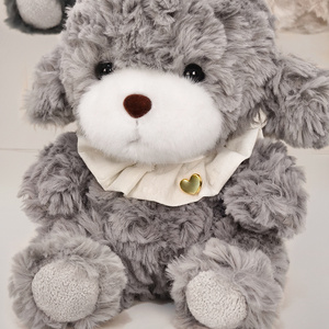 Bavoir jouet pour chien en fausse fourrure super doux avec fonction musicale de remplissage en coton PP poupée câlin pour enfants sac OPP cadeau - Product Image 4