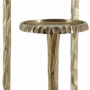 Set di 3 portacandele alti a colonna, candelieri decorativi in metallo per soggiorno, ingresso, decorazioni per la casa - Product Image 4