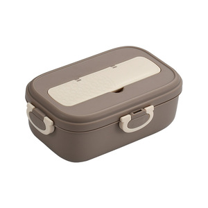 Boîte à lunch isotherme en acier inoxydable, rectangulaire, multi-compartiments, anti-fuite, conteneur alimentaire, assiette à dîner, style chinois - Product Image 1