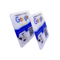 Acrylique NFC Stand Tap Cartes de contrôle d'accès 213/215/216 Google Review Card Sticker
