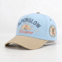 Gorras de Béisbol Personalizadas - Alta Calidad, Color Vintage, Logotipo Bordado Personalizado, 100% Algodón, Ajuste Ajustable, Diseño Multipanel, Cómodas