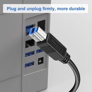 <strong>USB</strong> <strong>3.0</strong> 3Ft Male to B Male Superspeed Cable with PVC Jacket for Computer Scanner &amp; Printer - Product Image 5