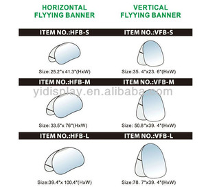 Yidisplay triển lãm thương mại ngang Pop khung biểu ngữ đứng ngoài trời hiển thị lớn Trọng lượng nhẹ không thấm nước có thể gập lại xách tay 100% - Product Image 6