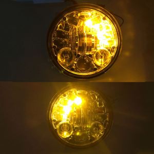 YongJin, <span class=keywords><strong>precio</strong></span> de fabricante, luces de motocicleta de alto brillo, faro Led de 5,75 pulgadas con luz de giro para Harley Davidson - Product Image 6