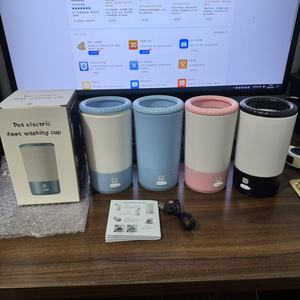 <span class=keywords><strong>Pulitore</strong></span> Automatico Elettrico per <span class=keywords><strong>Zampe</strong></span> di Animali Domestici con TPR Morbido, Macchina Ecologica per Lavaggio Artigli di Cani - Product Image 6