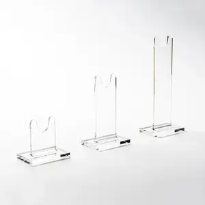 Clear Acrylic Sword Stands for Antique and Vintage Mixing Sizes Swords for Displays and Shows SOLD as SINGLE UNITS