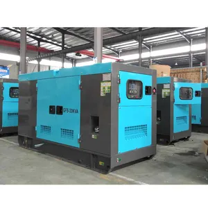 เครื่องกำเนิดไฟฟ้า15KVA แบบกลุ่ม15 kVA แบบเงียบการจัดกลุ่มเครื่องกำเนิดไฟฟ้าดีเซล