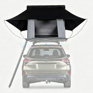 Carpa de techo automática, fácil de instalar, para las 4 estaciones, de poliéster, ligera, con carcasa rígida, para techo de vehículo 4x4 doble, con tela Oxford. - Product Image 5