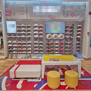 Fashion Style <strong>Display</strong> Table Wall Mounted <strong>Shoe</strong> Store Decoration <strong>Shoe</strong> Mirror Rack - Product Image 5