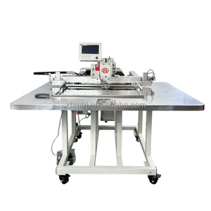 HUAMEIプログラマブルロックステッチフラットベッド工業用ミシンエンジン防弾ベストボディアーマー高速60x40cm - Product Image 1