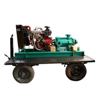 Pompa Sentrifugal Multistage Besi Cor Jarak Jauh Industri Tipe Horizontal Pompa Umpan Boiler Set Tekanan Air Baru