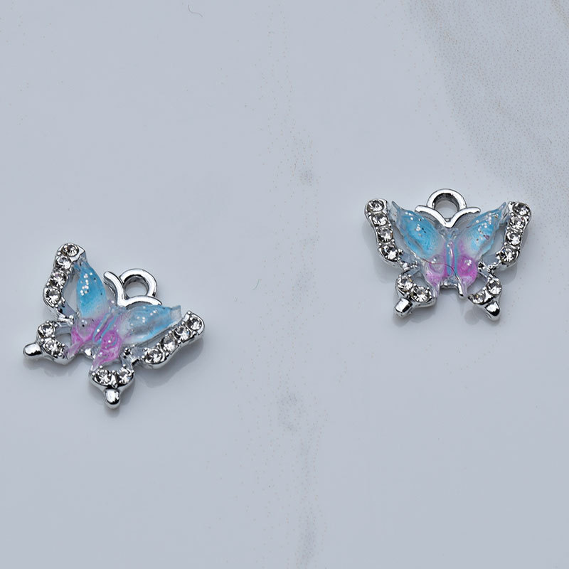 Papillon bleu clair