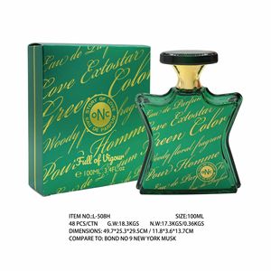 NYC Bond NO 9 Tribeca Eau De Parfum <span class=keywords><strong>100mL</strong></span> Fragancia Floral fresca Woody Strawberry Cross-Border Foreign Trade Bond Spray - Product Image 5